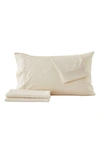 Woven & Weft Wrinkle Resistant Sheet Set In Sand