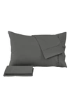 Woven & Weft Microfiber Sheet Set In Graphite