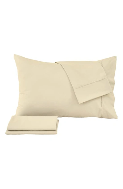 Woven & Weft Microfiber Sheet Set In Natural