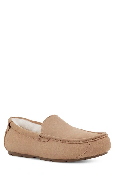 Koolaburra By Ugg Tipton Faux Fur Lined Moccasin Slipper In Sand
