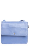 Hobo Jill Leather Wallet Crossbody Bag In Periwinkle