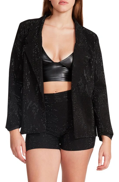 Steve Madden Aya Beaded Jacket In Black