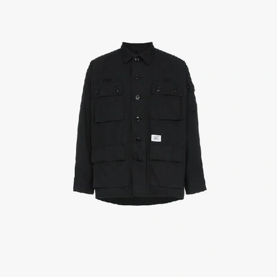 Wtaps Copo Jungle Shirt Jacket In Black