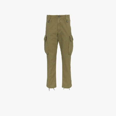 Wtaps Straight Leg Combat Trousers In Green