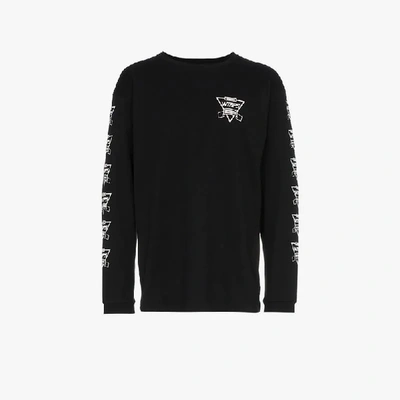Wtaps No Limits Long Sleeve T-shirt In Black