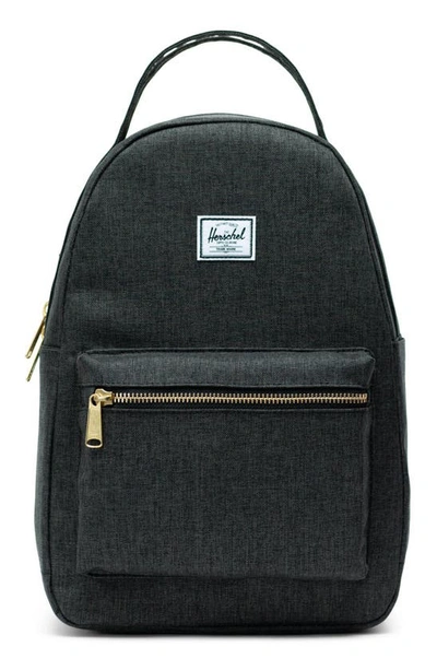 Herschel Supply Co. Nova Small Backpack In Black Crosshatch