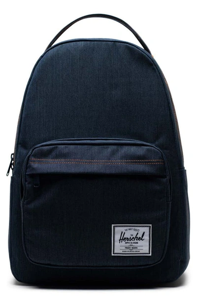 Herschel Supply Co Miller Backpack In Indigo Denim