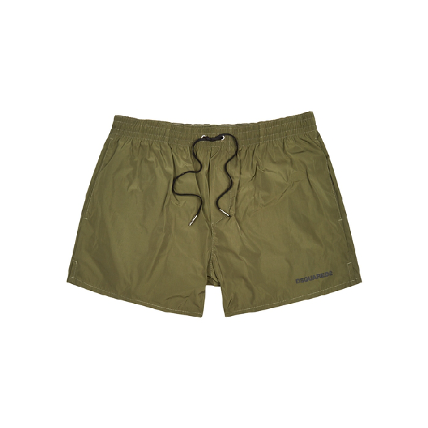 army green swim trunks