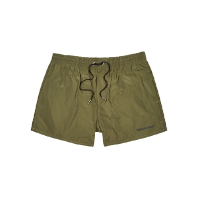 Dsquared2 Icon Army Green Swim Shorts