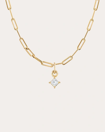Gigi Ferranti Women's Princess Solitaire Drop Diamond Pendant In Gold