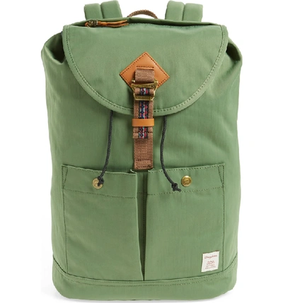 Doughnut Montana Bo-he Water Repellent Backpack - Green In Army