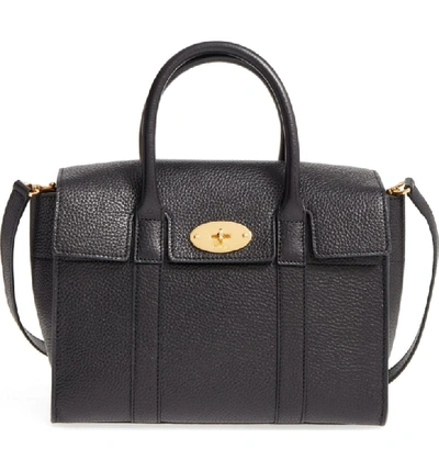 Mulberry 'small Bayswater' Leather Satchel - Black
