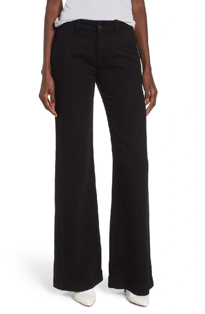 Hudson Nico Flare Trouser Jeans In Black