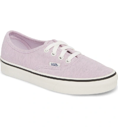 Vans 'authentic' Sneaker In Lavender Fog/ Snow White