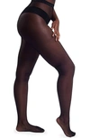 Nude Barre Fishnet Tights In 12am