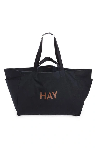 Hay Weekend Tote Bag In Black