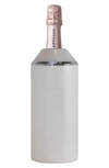 Vinglace Stainless Steel Wine Chiller In Stone