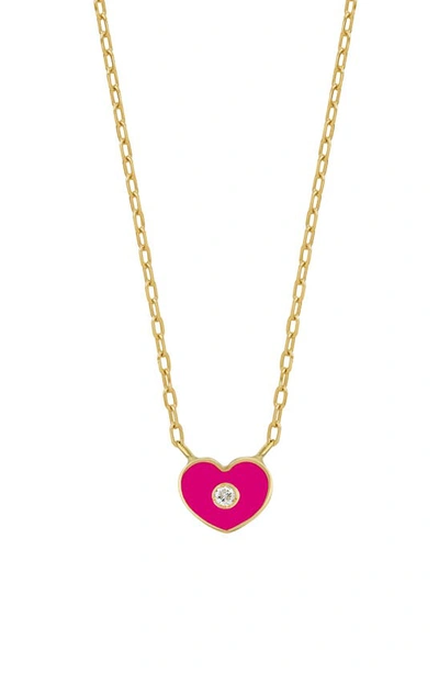 Bony Levy Icon Diamond Heart Pendant Necklace In 18k Yellow Gold