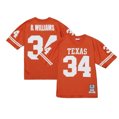 Mitchell & Ness Ricky Williams Texas Orange Texas Longhorns Throwback Jersey