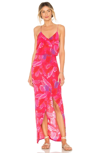 Acacia Swimwear Nunu Midi Dress In Pink