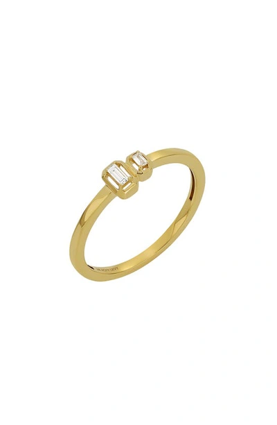 Bony Levy Monaco Diamond Stacking Ring In 18k Yellow Gold