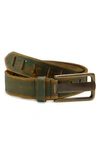 Free People Wtf Jona Leather Belt In Oxidized