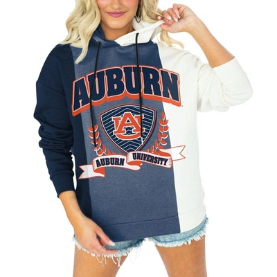 Gameday Couture Navy Auburn Tigers Hall Of Fame Colorblock Pullover Hoodie