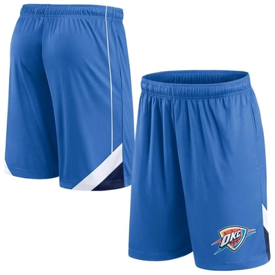 Fanatics Branded Blue Oklahoma City Thunder Slice Shorts