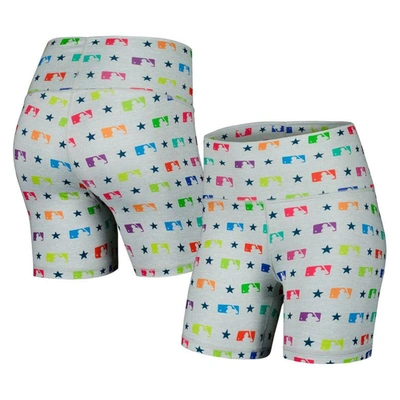 Terez Gray Mlb Merchandise Tlc Rainbow Shorts