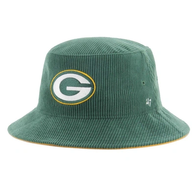 47 ' Green Green Bay Packers Thick Cord Bucket Hat