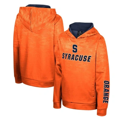 Colosseum Kids' Youth  Orange Syracuse Orange High Voltage Pullover Hoodie