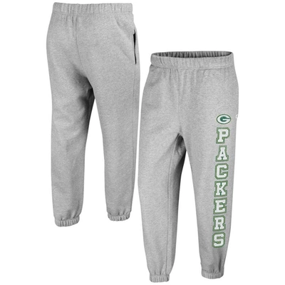 47 ' Gray Green Bay Packers Double Pro Harper Jogger Sweatpants In Heather Gray