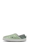 The North Face Thermoball™ Water Repellent Traction V Mule In Misty Sage/ Dark Sage