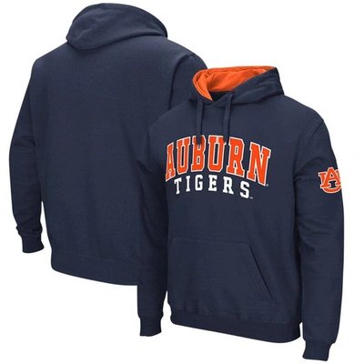 Colosseum Navy Auburn Tigers Double Arch Pullover Hoodie