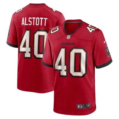 Nike Mike Alstott Red Tampa Bay Buccaneers Retired Player Game Jersey