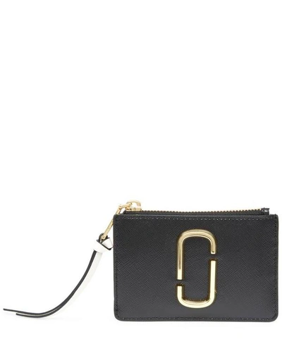 Marc Jacobs Vertical Zippy Continental Wallet In Black