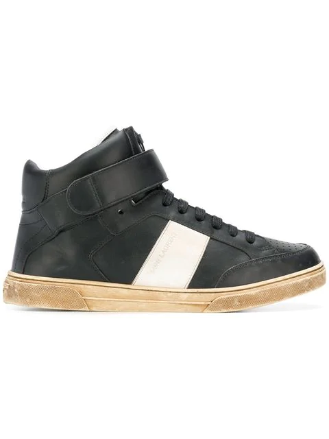 saint laurent velcro sneakers