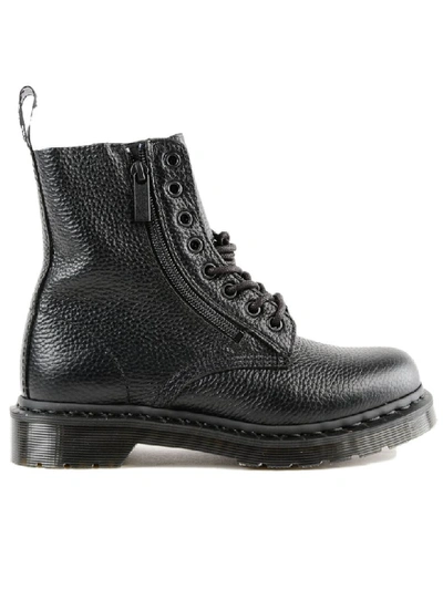 Dr. Martens Pascal Aunt Sally Lace-up Boots In Black