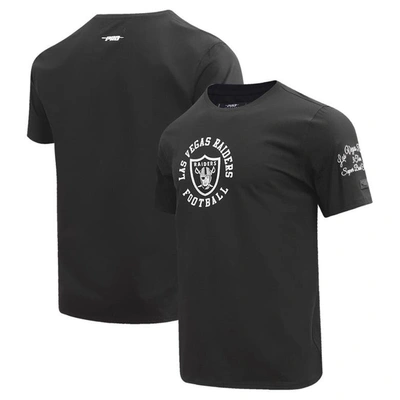 Pro Standard Black Las Vegas Raiders Hybrid T-shirt