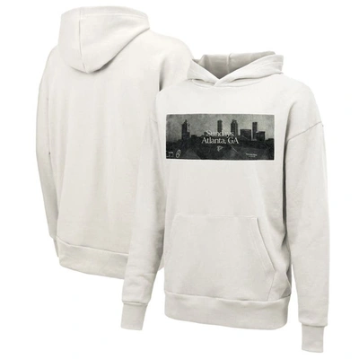 Majestic Unisex  Threads  White Atlanta Falcons Sundays Skyline Pullover Hoodie