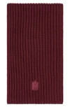 Mackage Nell Merino Wool Blend Scarf In Garnet