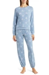 Honeydew Intimates Star Seeker Pajamas In Peppermint Snowflake