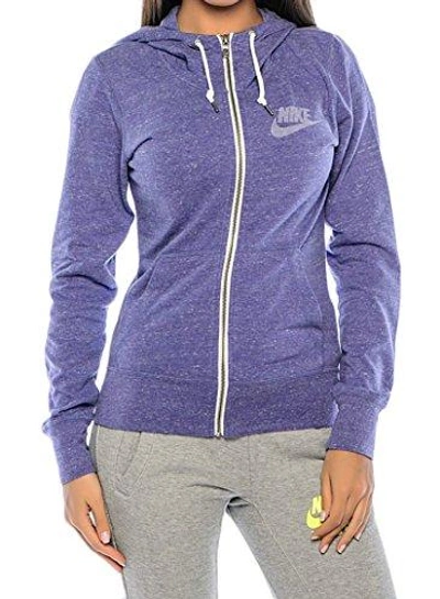 Nike Womens Gym Vintage Full-zip Hoodie Light Purple | ModeSens