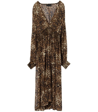 Nili Lotan Leopard Print Brienne Dress