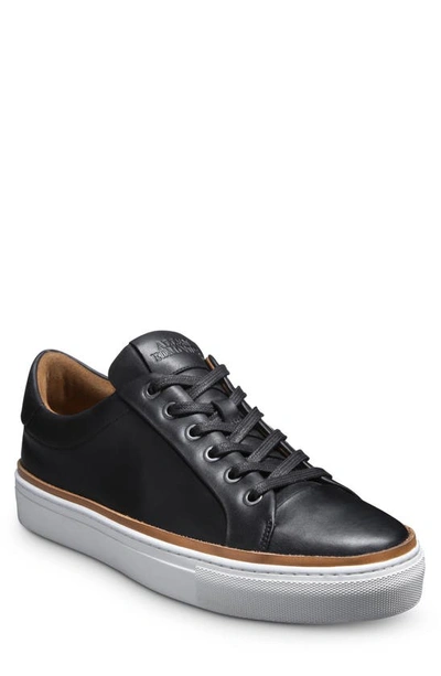 Allen Edmonds Flynn Leather Sneaker In Black