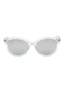 Dior So Real 48mm Pantos Sunglasses In Crystal