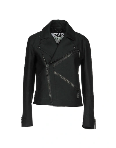 Kenzo Biker Jacket In Black