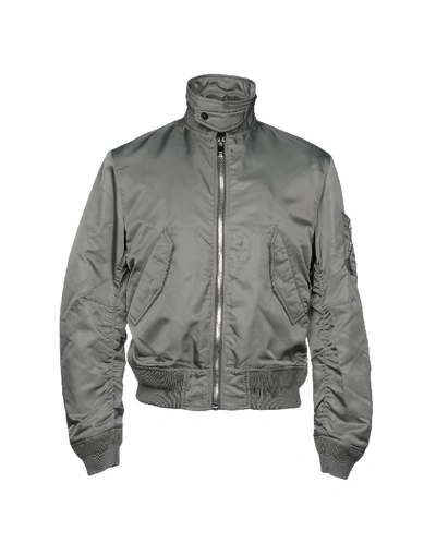 Plac Bomber In Military Green