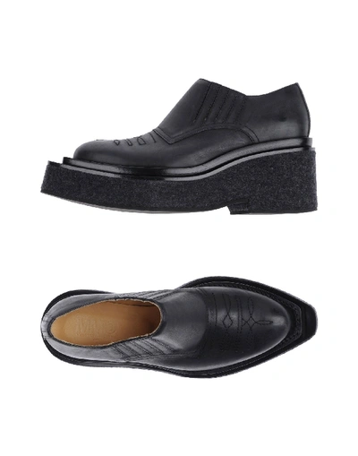 Mm6 Maison Margiela Loafers In Black