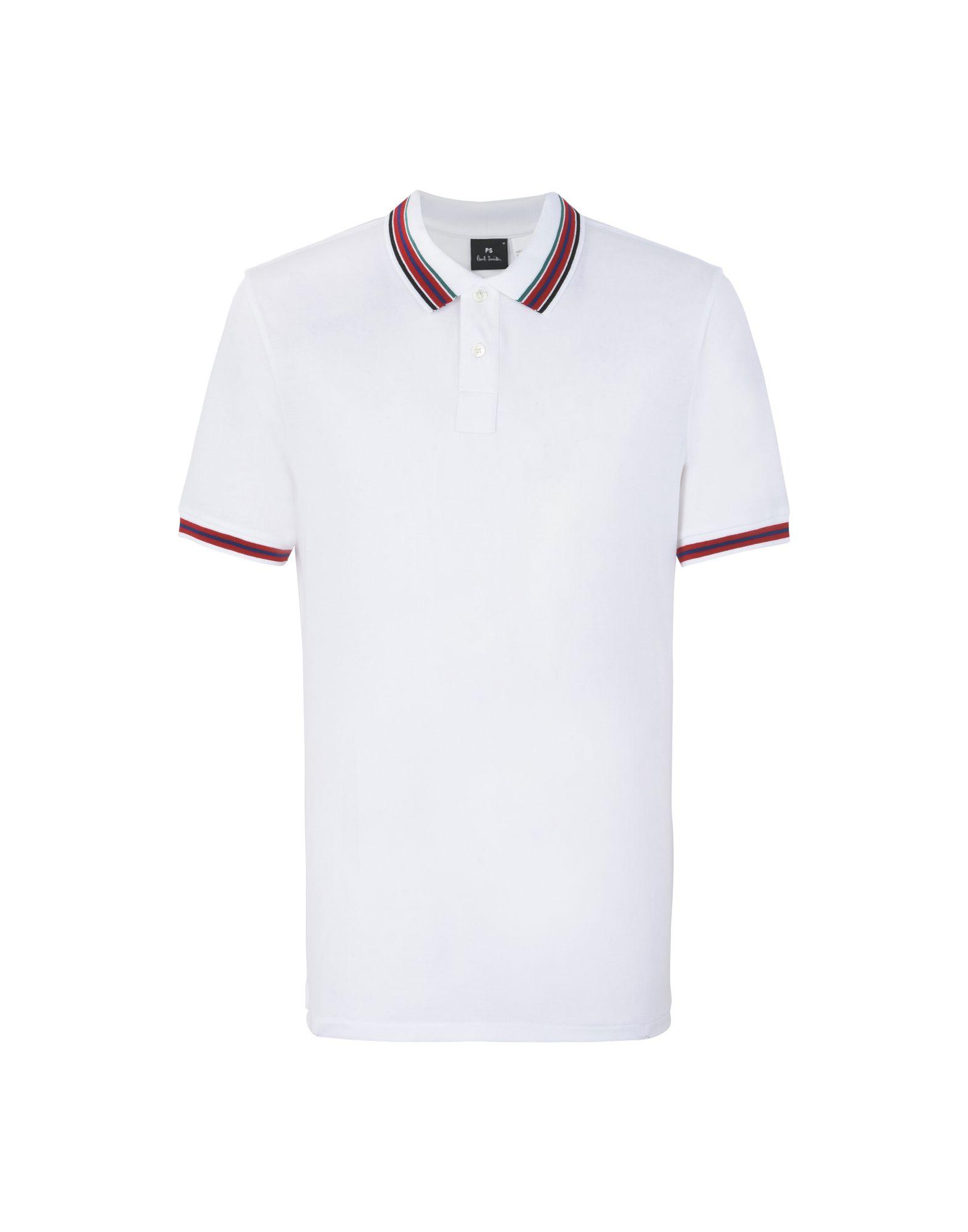Ps By Paul Smith Polo Shirts In White | ModeSens